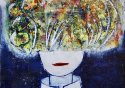 Acryl Bild Struwwelkopf Petra Tageslicht