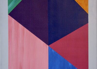 Acryl Bild die Nullnummer