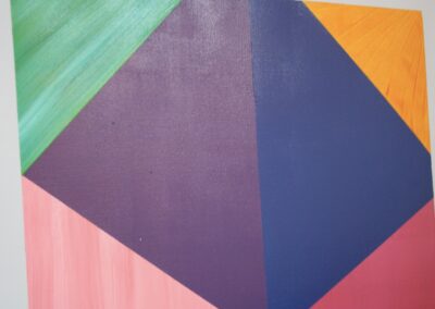 Acryl Bild die Nullnummer