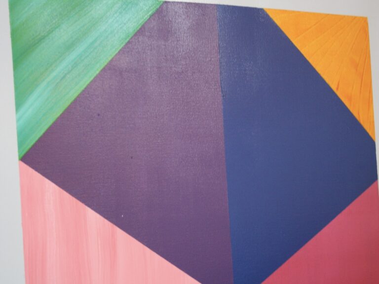 Acryl Bild die Nullnummer