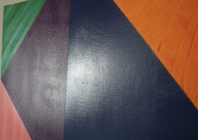 Acryl Bild die Nullnummer