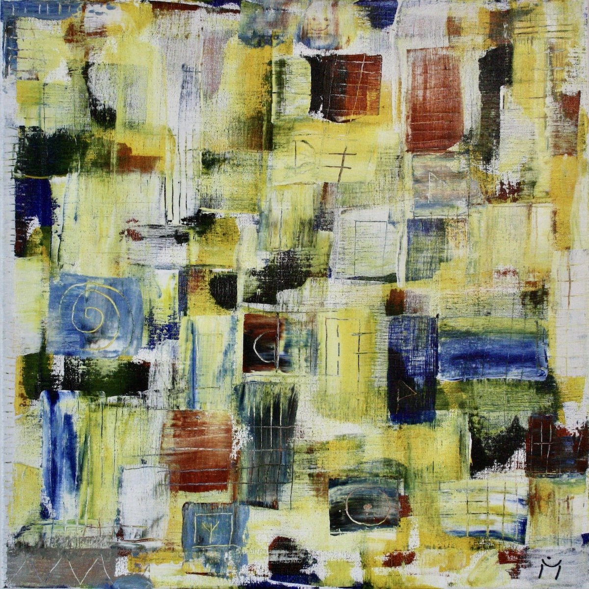 Acrylbild #7 Summertime Fertig Tageslicht