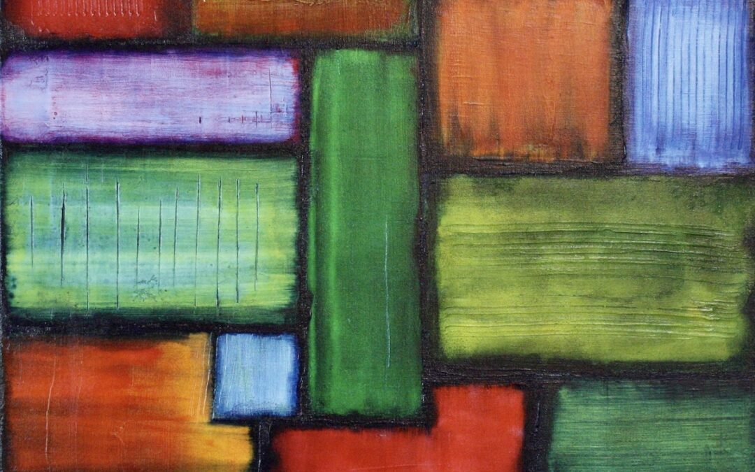 Acrylbild #9: Tetris – Flächen & Felder 4