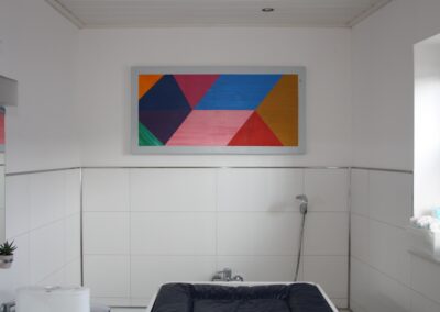 Bild #0 - Die Nullnummer hängt im Badezimmer