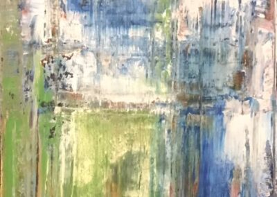 Rakel Acrylbild Two in One bei Kunstlicht