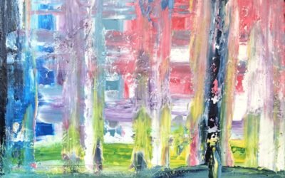 Acrylbild #15: Gelassenheit – Flächen & Felder 7