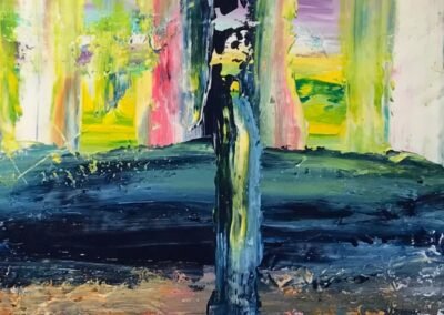 Acrylbild Gelassenheit - Detailfoto 2