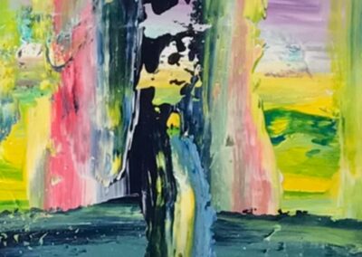 Acrylbild Gelassenheit - Detailfoto 3