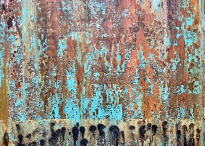 Rakel-Acrylbild Schwimmbad an der Allee - Titelbild
