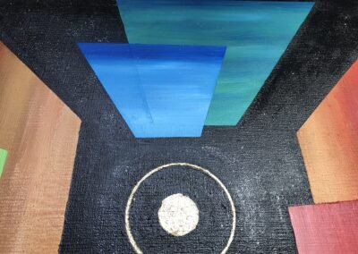 Acrylbild JETZT - Detailfoto 6