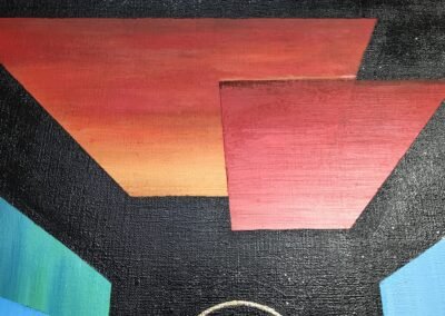 Acrylbild JETZT - Detailfoto 7 - Element Feuer