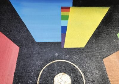Acrylbild JETZT - Detailfoto 8 - Element Luft / Licht
