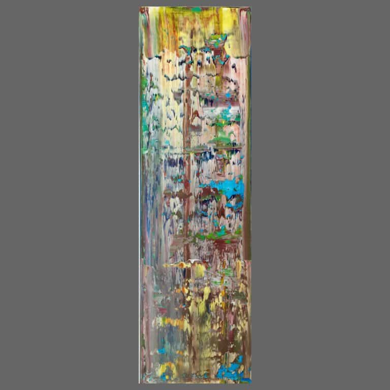 Rakel-Acrylbild Don Alfredo - getrocknet und bei Tageslicht aufgenommen
