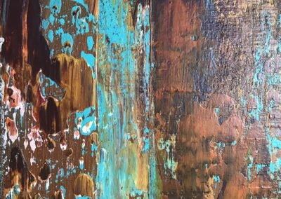 Rakel-Acrylbild Schwimmbad an der Allee - Detailfoto 2