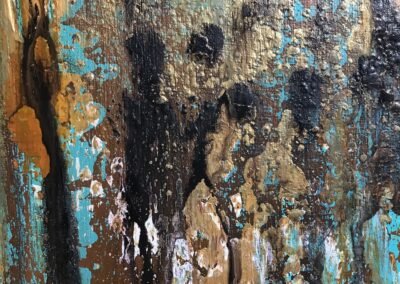 Rakel-Acrylbild Schwimmbad an der Allee - Detailfoto 6