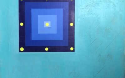 Acryl Bild#21 Out of the Box Thinking