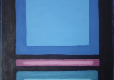 Bild BLAU - Ausschnitt aller drei Felder