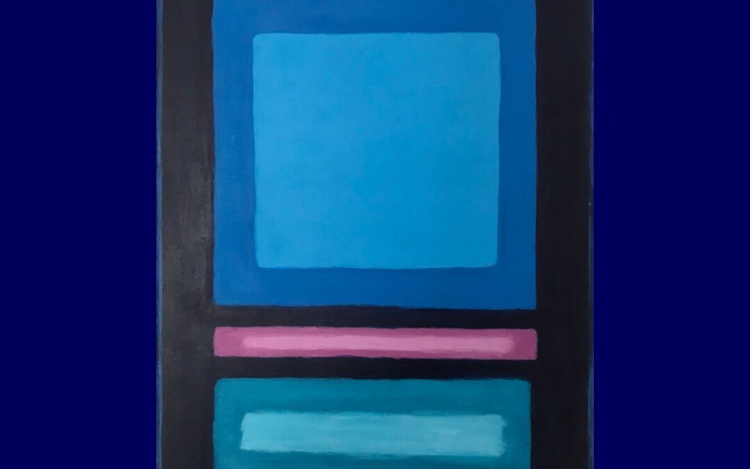 Acryl Bild #22 BLAU