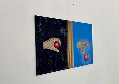 Das Bild von der linken Seite aufgenommen