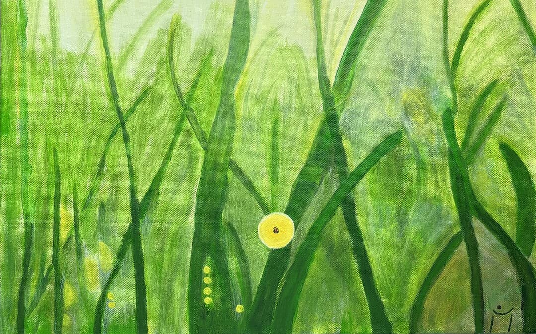 Im Licht – Acrylbild zwischen Natur und Wahrnehmung – Bild #29