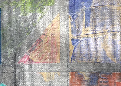 Detail oben rechts neben dem "ICH"